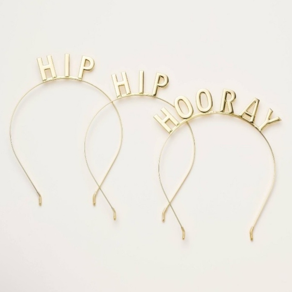 Hip Hip Hooray Gokd Headbands Kate Spade New York x Target